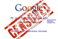 sopa stop the internet piracy blog não pense google censured